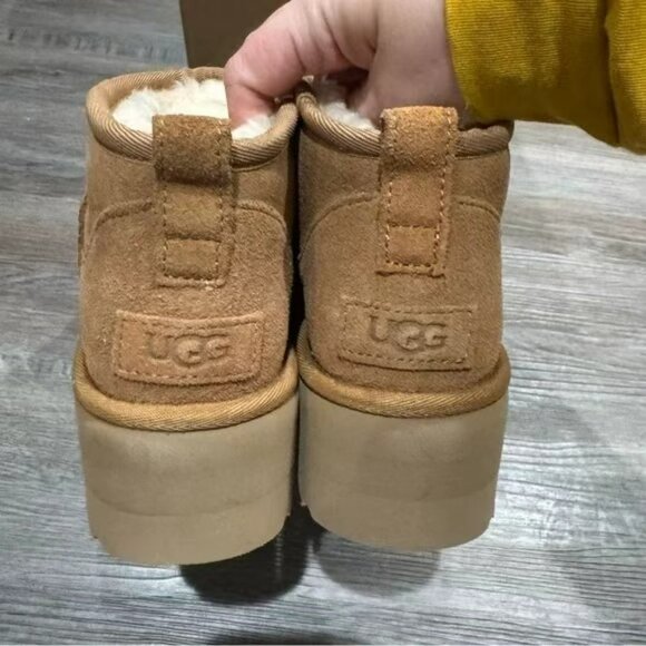 UGG Australia Classic Ultra Mini Platform Boots - Picture 4 of 9